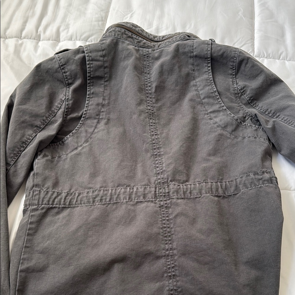 Trouve Gray Utility Jacket - Picture 9 of 12